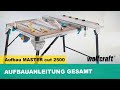 MASTER cut 2500 Aufbauanleitung komplett (Art. Nr. 6902000) - DEUTSCH