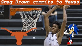 Greg Brown commits to Texas (Longhorn HYPE)