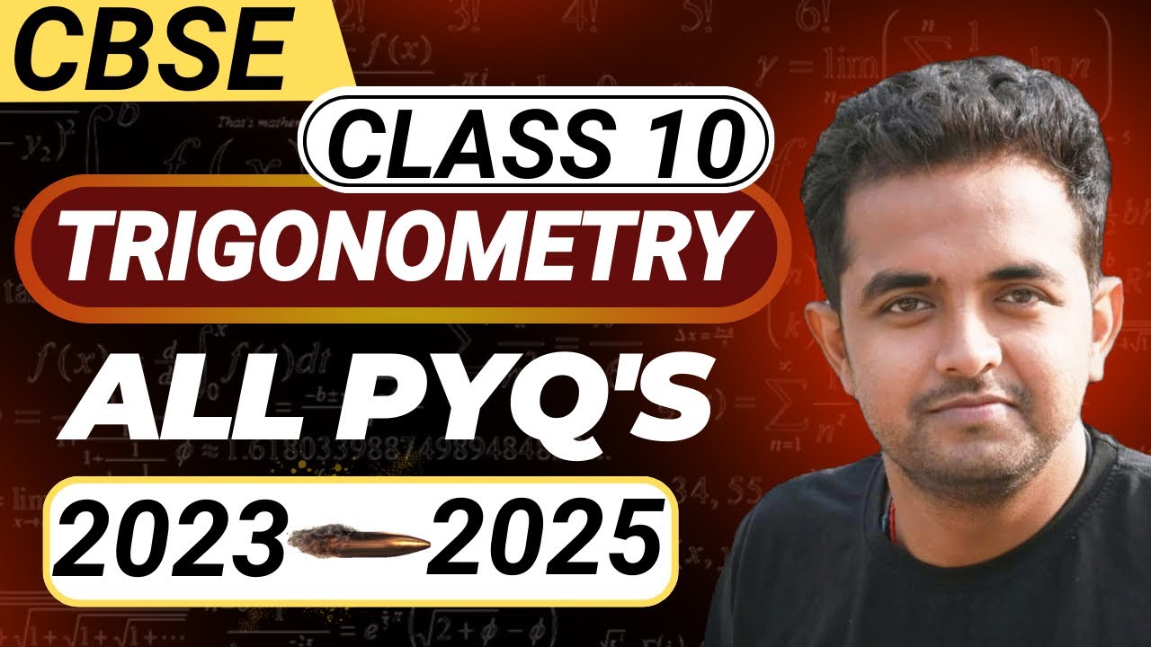 | Trigonometry class 10 PYQ one shot 🤯🔥 | CBSE 2026 🤯 | 