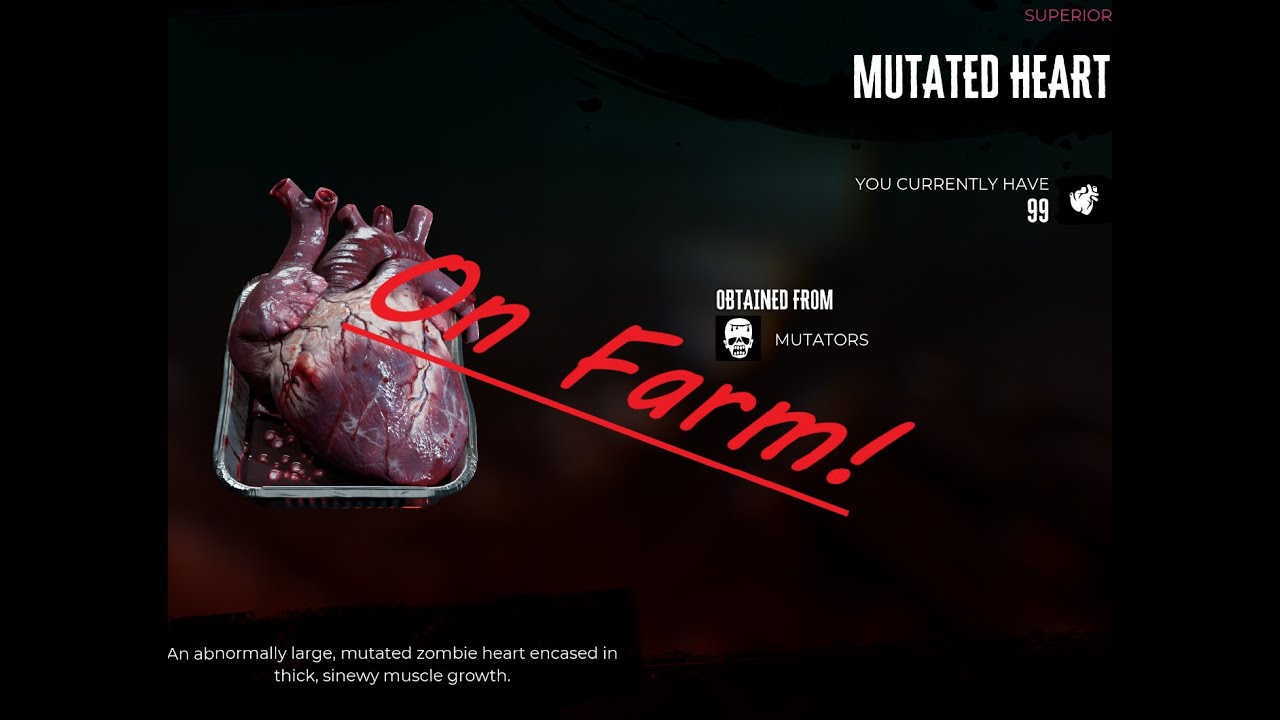 Dead Island 2 Mutated Hearts: How to Farm Efficiently - Gameplay - Getting  Started, Dead Island 2