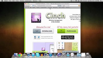 Must Have Mac Apps: Cinch