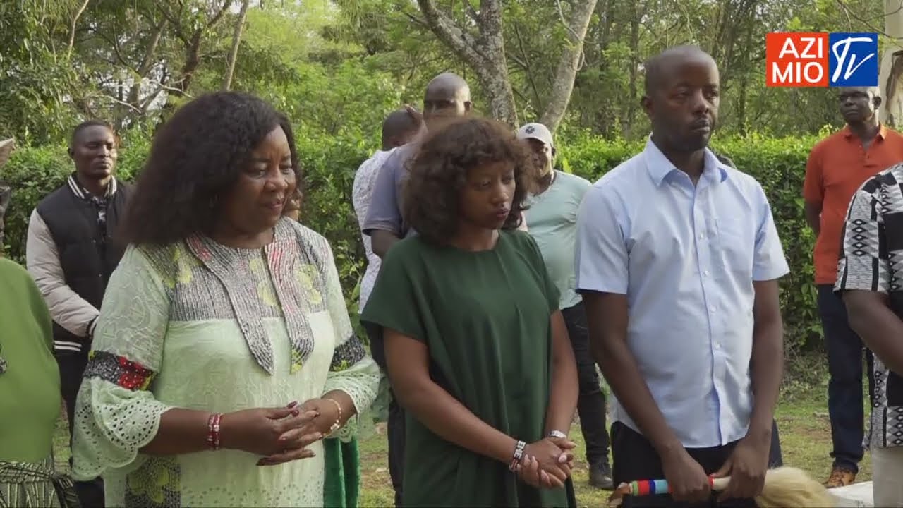 СМОТРИ, как СКРОМНАЯ Шарлин Руто ТИХО едет на ферму Опода, чтобы отдать последние почести Раиле О...