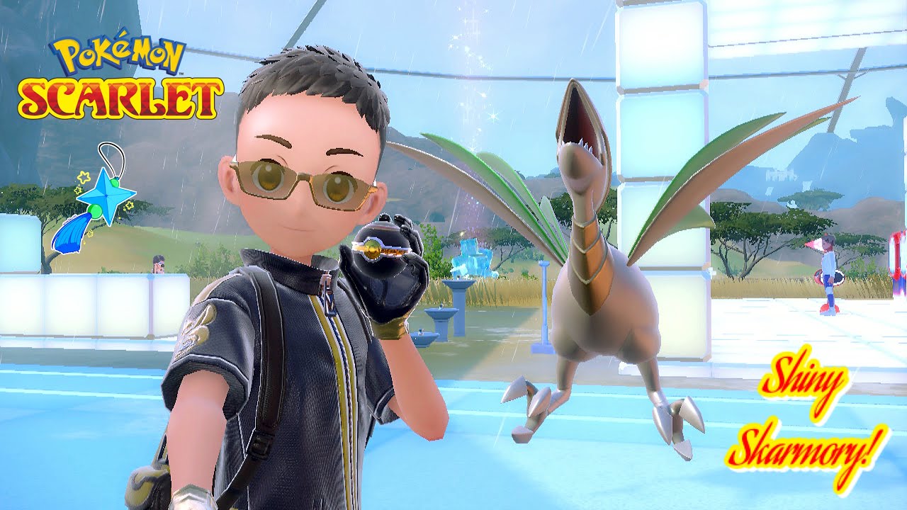 Pokémon Leggende ZA – Shiny Alpha Skarmory 6IV Su Nintendo Switch, Veloce E Pronto