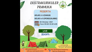 Ekstrakurikuler Pramuka SDIT Asy-Syukriyyah