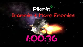 Pikmin² Ironmin + More Enemies Randomizer NEW PB! 1:00:36