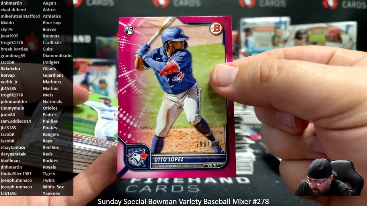 3/1/2026 Sunday Special Bowman Variety Baseball Mixer #278