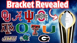 Final 2025 College Football Playoff Bracket Get Revealed