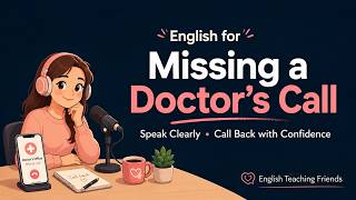 English for Missing a Doctor’s Call | Call Back Clearly & Confidently in the USA