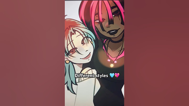 Different styles 🩵💖
