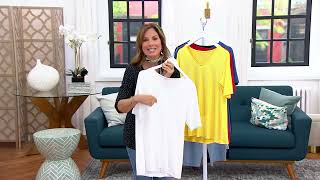 Susan Graver Modern Essentials Liquid Knit A-Line Tunic on QVC