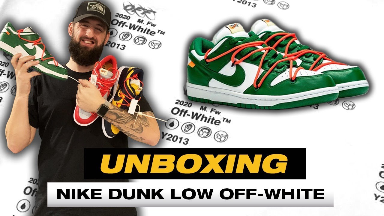 UNBOXING - NIKE DUNK LOW x OFF WHITE : EST-CE QUE VIRGIL VA RÉUSSIR À  RENDRE LA DUNK HYPE 📈💰? - YouTube