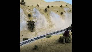 Cab-Forward locomotive with oil train @yuandrew
