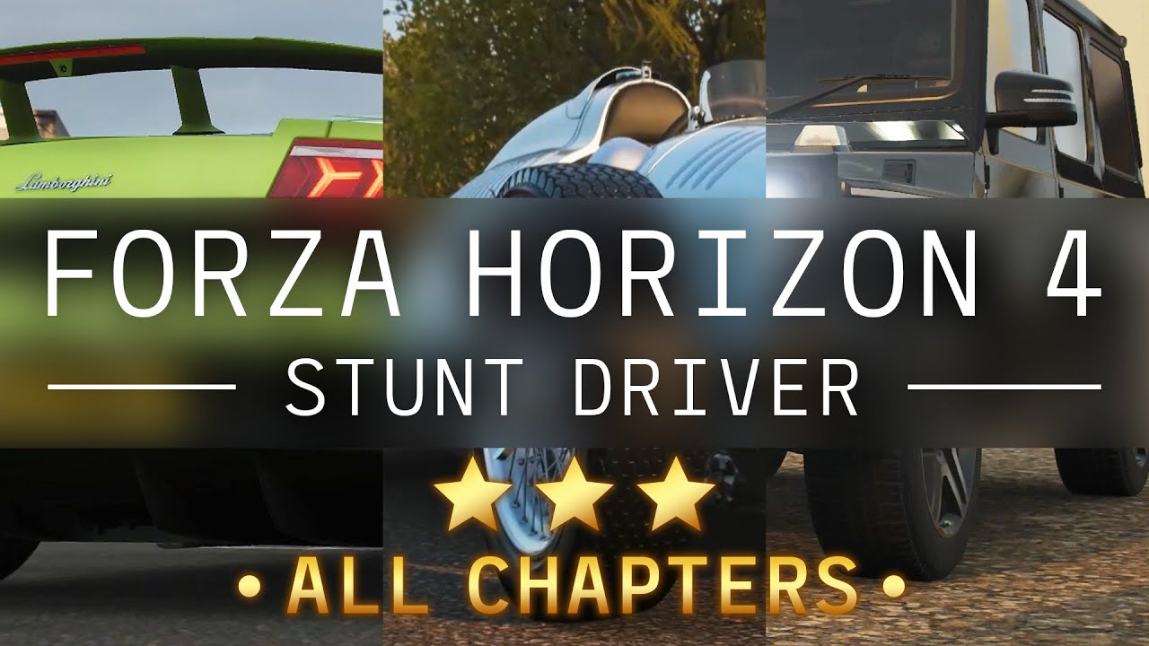 Forza Horizon 4 Stunt Driver Chapter 3