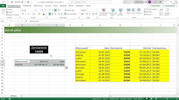 4. MS EXCEL funkcja INDEKS z funkcją PODAJ.POZYCJĘ 🔢