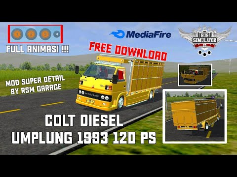 SHARE MOD TERBARU 2021 TRUK  COLT DIESEL UMPLUNG 1993 120  