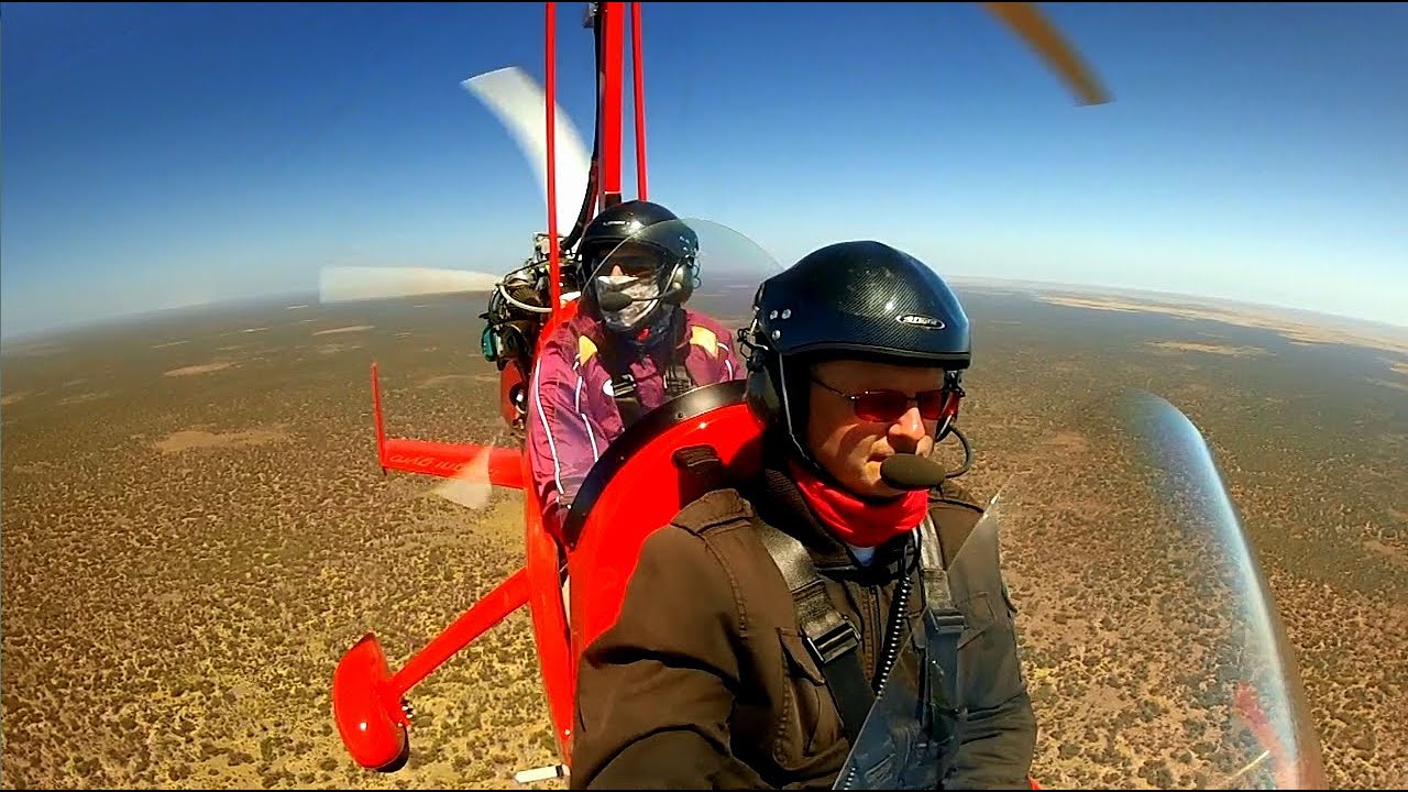 Flight across Australia in a Gyrocopter Part 1 YouTube