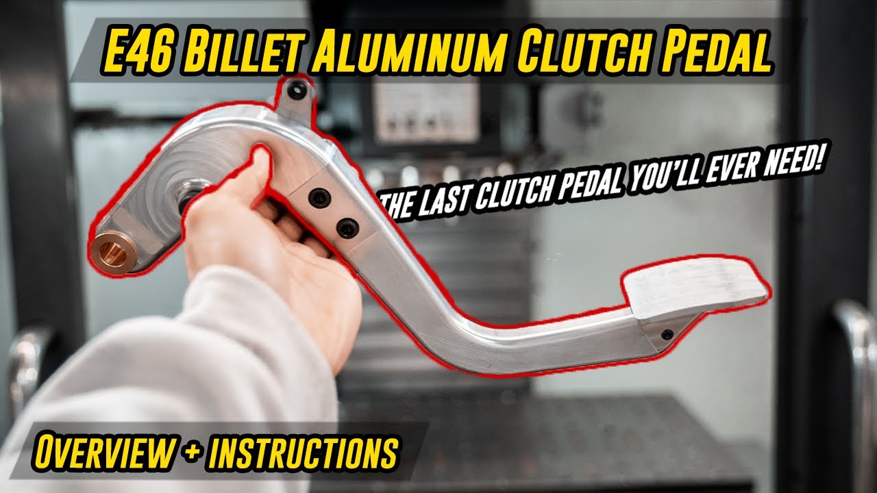 BMW E46 Billet Aluminum Clutch Pedal by Garagistic Overview