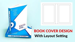 CorelDraw tutorial | Book Cover design with complete layout setting | Graphic Design 4u