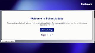 CALENDLY.COM CLONE (FUNCTIONAL) (WEB-BASED) | Coding Book 2 | Rehan School Online Academy.