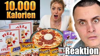 MANDY isst 10.000 KALORIEN?! 🤯🍕🍕🍕 I The Franklin Reaktion