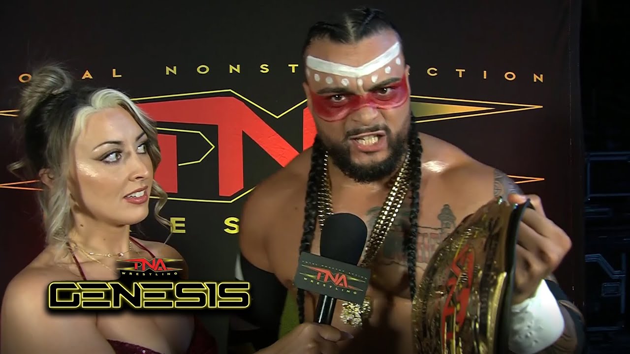 Mike Santana’s EMOTIONAL Message After Winning TNA World Title SHOCKS Genesis Crowd!