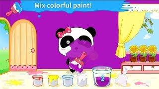 Permainan Bayi Panda Studio Mixing Warna | Babybus Bahasa Indonesia screenshot 5