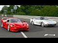 Forza 7 Drag race: Ferrari F50 vs Porsche 959