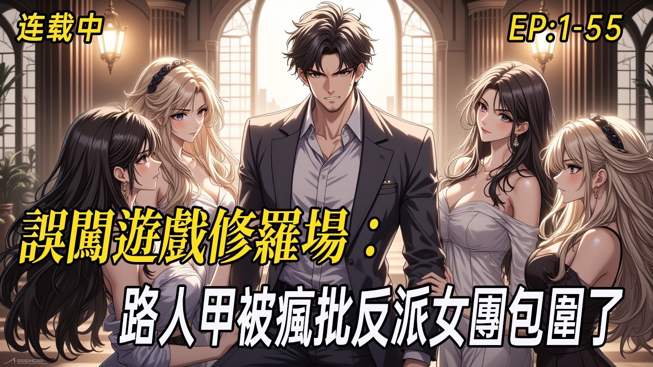 《誤闖修羅場：路人甲被瘋批反派女團包圍了》一覺醒來穿成遊戲裡的小混混，面前是親手送我進焚化爐的蛇蠍美人們。她現在被當奴隸拍賣，那眼神卻像要喫了我……救命，這局該怎麼活？#小说  #都市#多女主