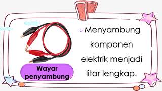 KOMPONEN ELEKTRIK DAN FUNGSINYA (SAINS TAHUN 2)