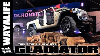 Jeep GLADIATOR Truck Close Up Look Inside and Out at the LA Auto Show