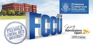 Join FCCU | Spring Admissions 2022