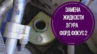 Замена жидкости ЭГУРа Форд Фокус 2 Замена жидкости ЭГУРа Форд Фокус 2