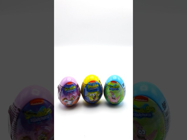 Cracked open a SpongeBob mystery egg—look who was hiding inside! #spongebob
