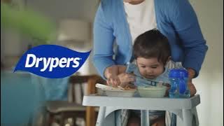Drypers - Si manja comot, Drypers sentiasa kering dan serasi!