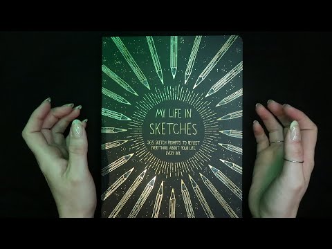 ASMR Relaxing Drawing & Doodles Ramble to lull you to sleep 😴 ⭐ Tapping ⭐ Scratching