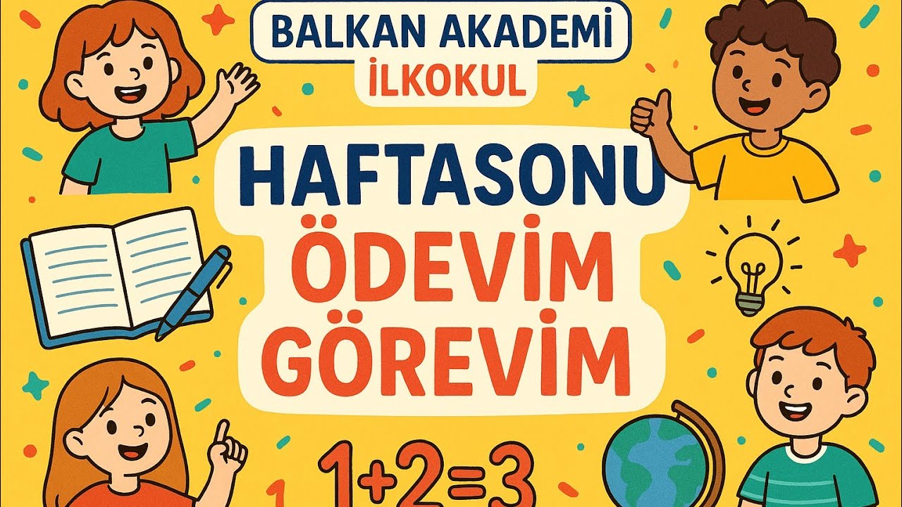 4. SINIF ÖDEVİM GÖREVİM-1. Hafta
