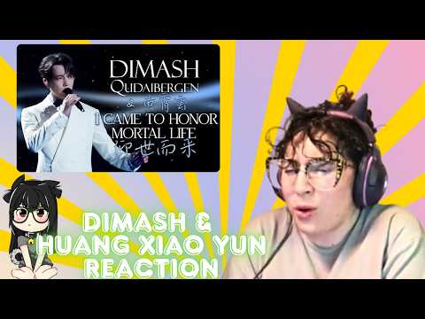Dimash & Huang Xiaoyun - I Came To Honor Mortal Life (CCTV Mid-Autumn Festival Party 2024) REACTION