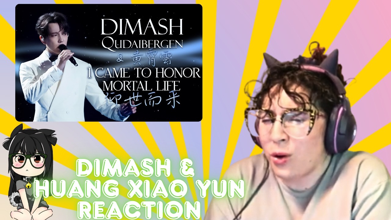 Dimash & Huang Xiaoyun - I Came To Honor Mortal Life (CCTV Mid-Autumn Festival Party 2024) REACTION
