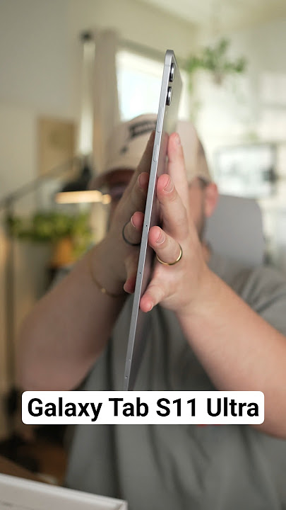 Galaxy Tab S11 Ultra Unboxing