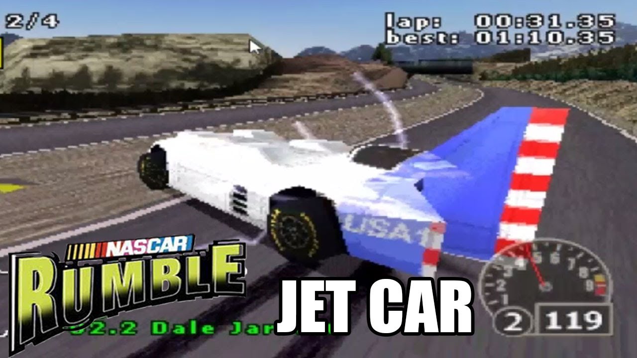 Jet Car Rumble Racing Nascar Rumble Gameplay - Jet Car - YouTube