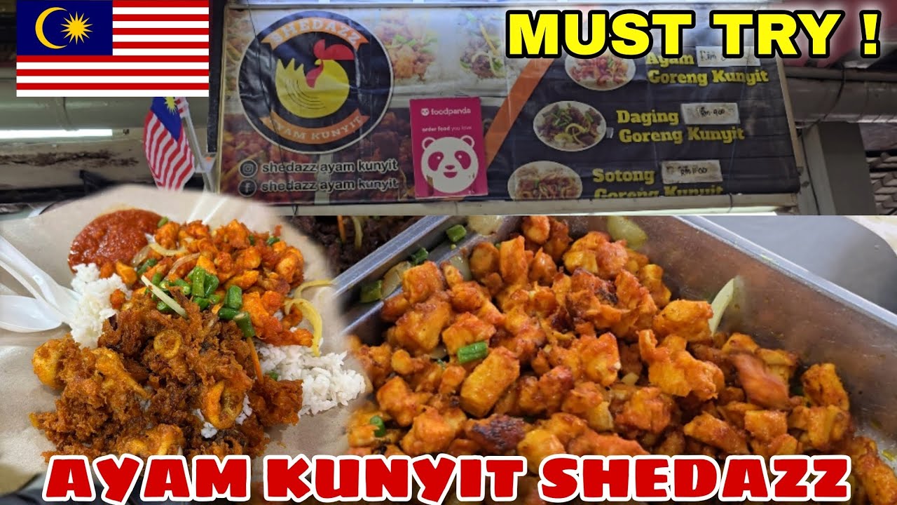 NASI AYAM KUNYIT SHEDAZZ MALAYSIA | THE HIDDEN FOOD COURT YOU NEED TO TRY IN BUKIT BINTANG ! 🇲🇾