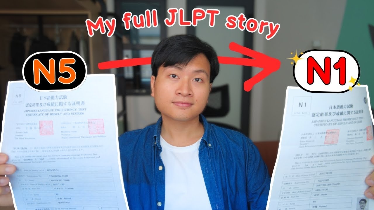 How I went from N5 to N1 | My full JLPT Journey
