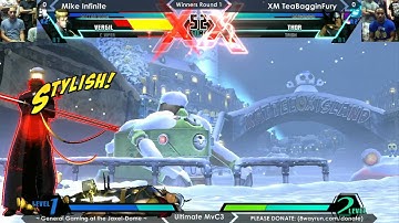 The Break #171 - UMvC3 W1 - Mike Infinite VS XM TeaBagginFury