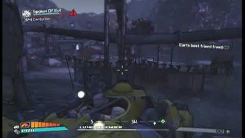 BorderLands: Rust West Commons Glitch your car through the mountains!