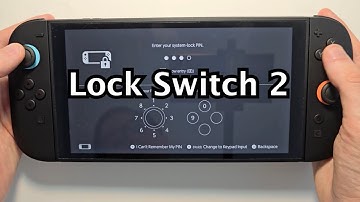 Nintendo Switch 2: How to Lock With PIN!