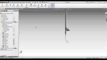 SolidWorks Tutorial: Use a Feature Driven patten to create a staircase