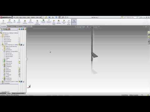 SolidWorks Tutorial: Use a Feature Driven patten to create a staircase