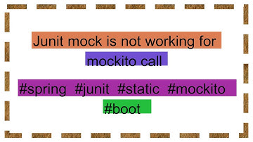 Junit mock is not working for mockito call