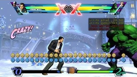 UMvC3 Taskmaster tag into Frank lvl 5 THC combo concept ft Dante