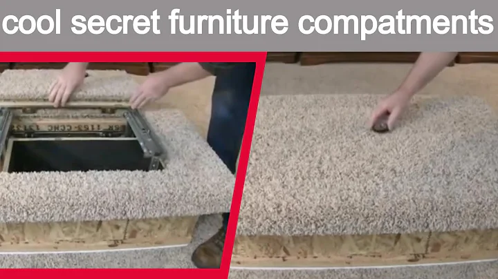 Ingenious secret furniture compartments and hidden storage designs